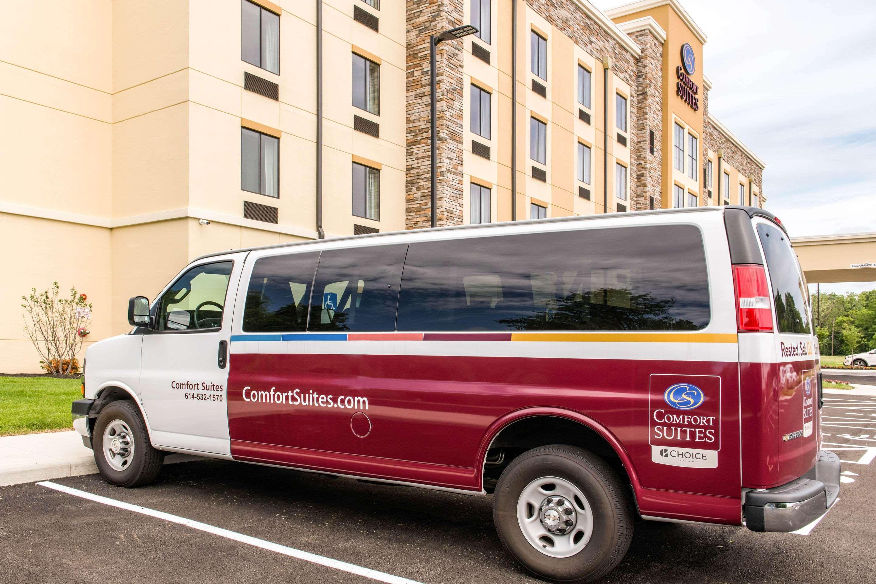 Comfort Suites Columbus Airport Exterior foto